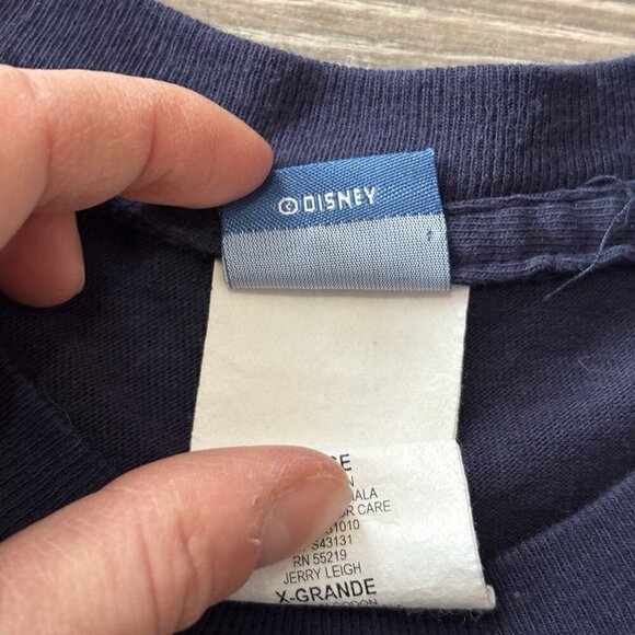 Disney Dreams Florida Blue Print T-Shirt Adult XL Mickey Minnie Donald Duck Y2K - Picture 5 of 10